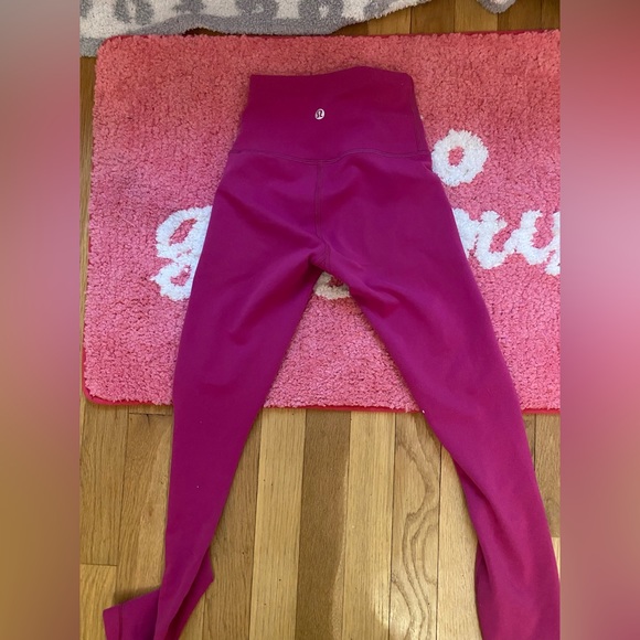lululemon pink wunder train leggings - Picture 3 of 3